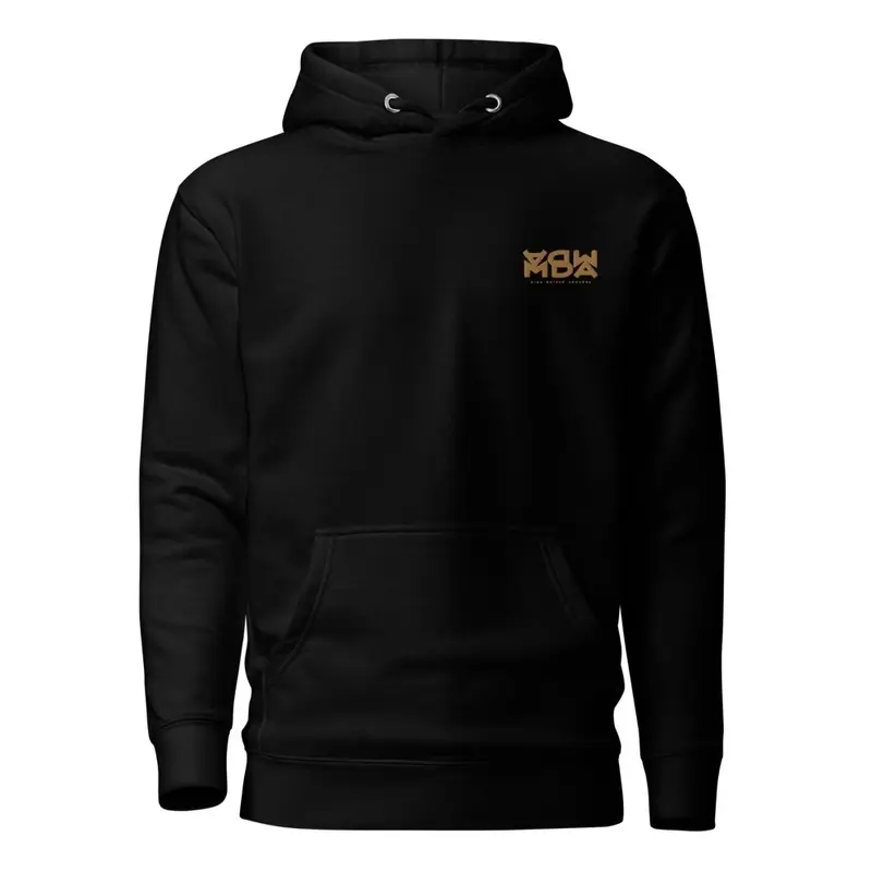 MDA GOLD EMBRO LOGO HOODIE